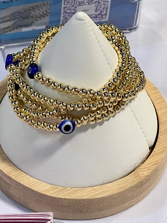 Evil eye bracelet