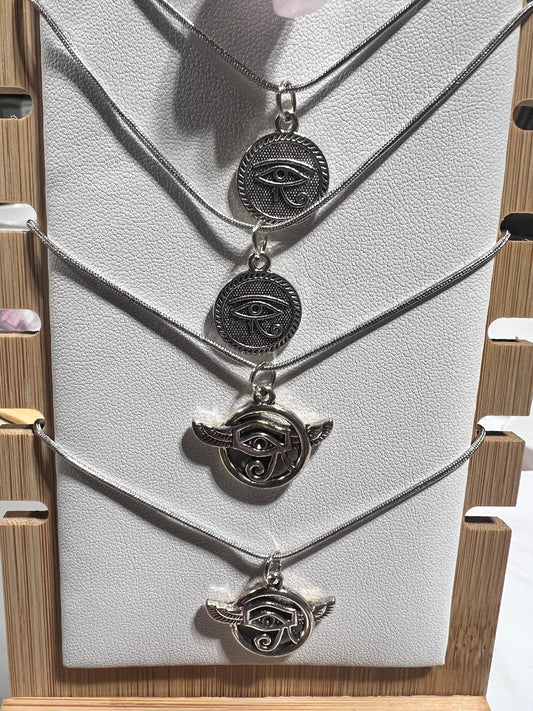 Eye of Rah/Eye of Horus Charm necklace