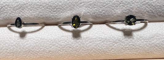 Green Tourmaline Ring