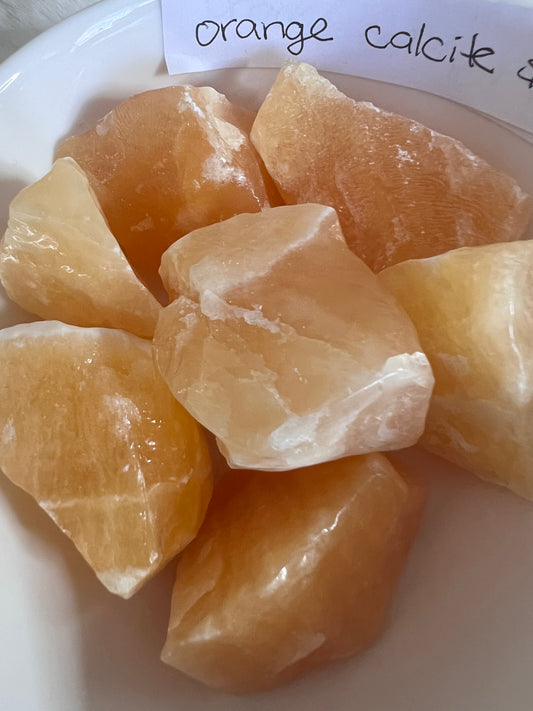 Orange calcite