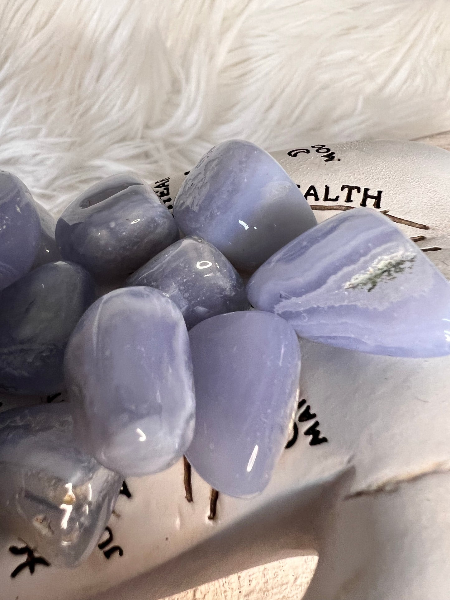 Blue Lace Agate Tumble