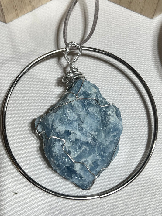 Aquamarine hanging decor