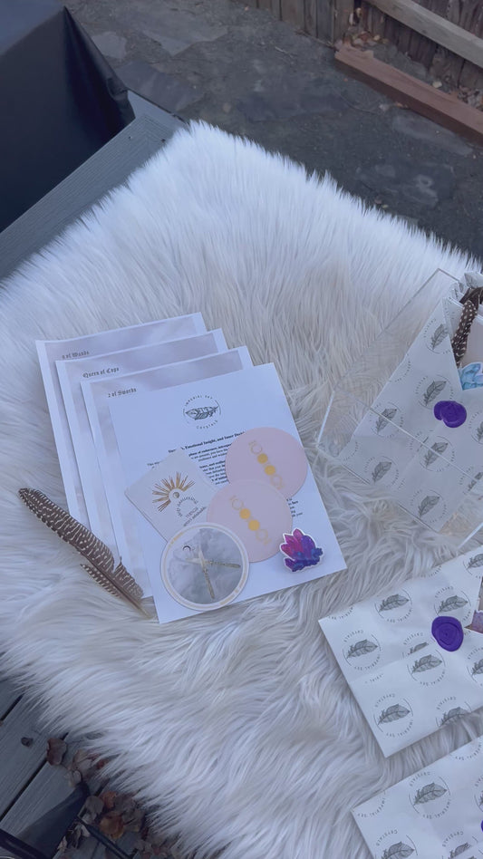 Intuitive tarot pull