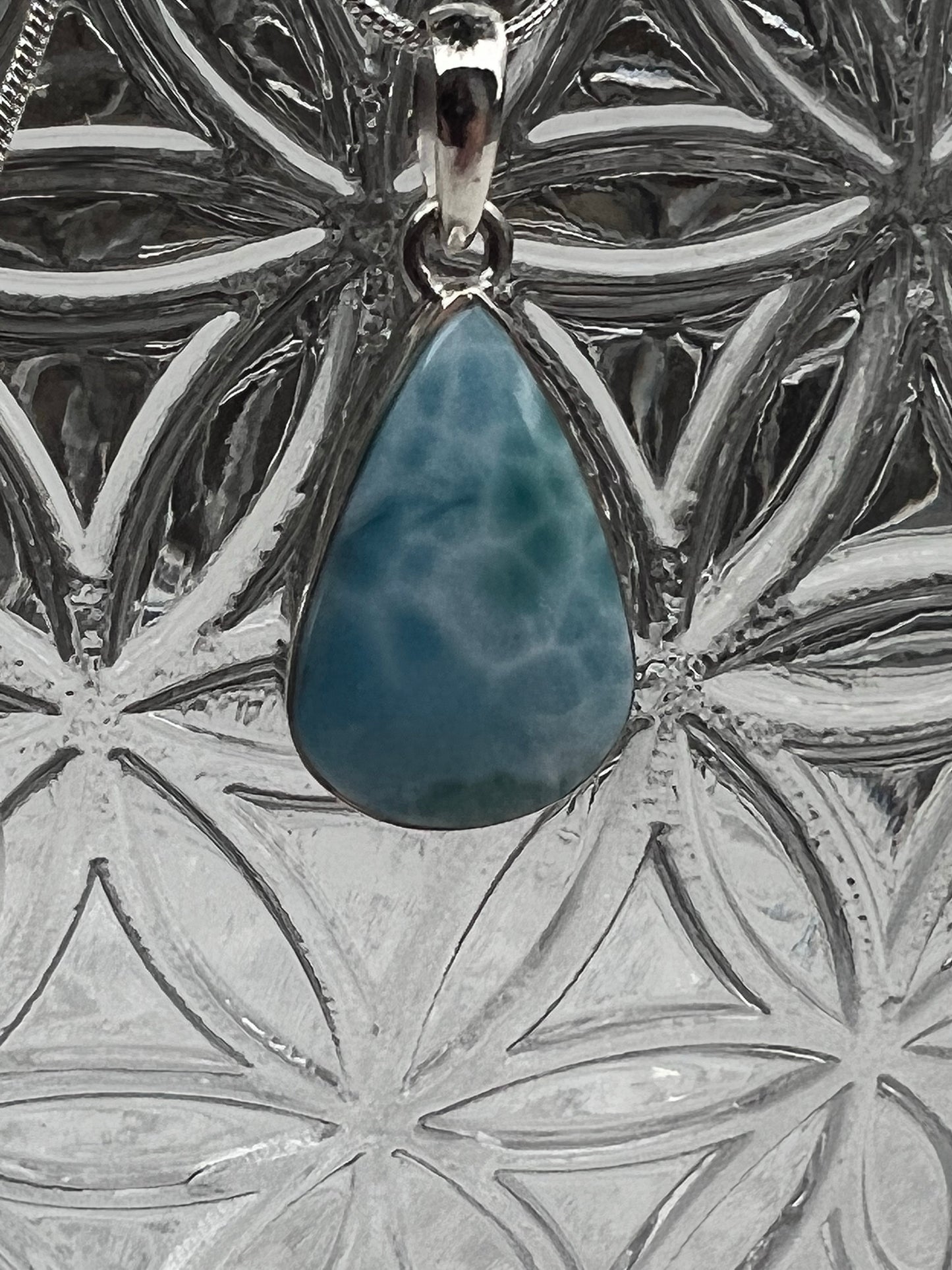 Larimar pendants