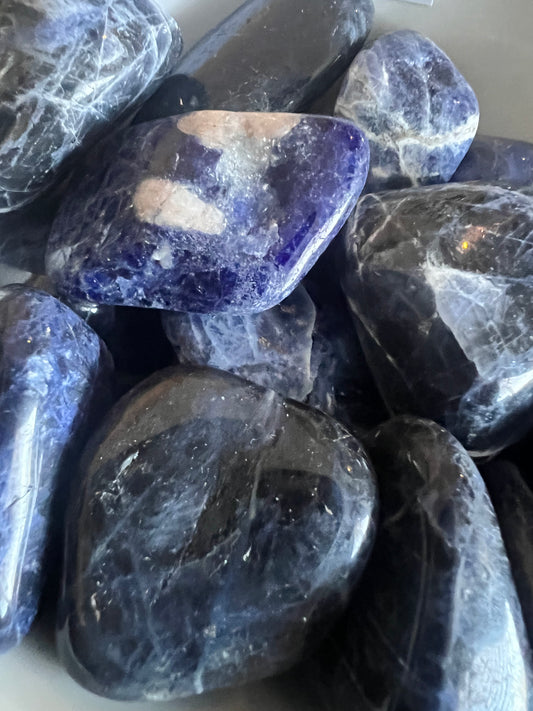 Sodalite Large Tumbled Stone